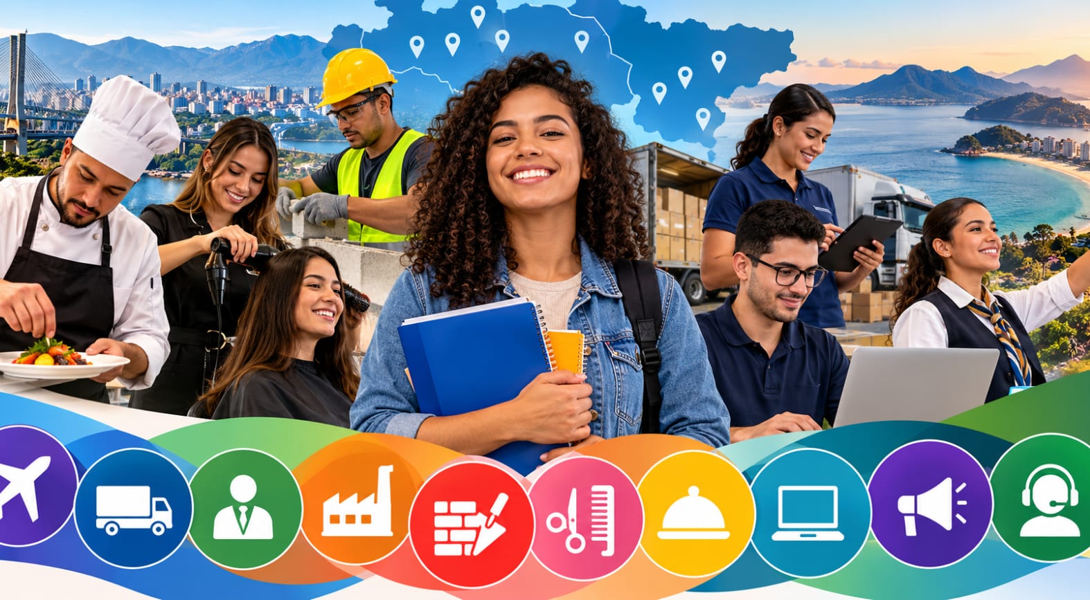 625 vagas em cursos gratuitos no Vale do Paraíba e Litoral Norte têm inscrições até 2 de novembro
