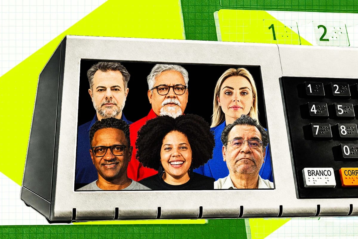Seis candidatos chegam ao 1º turno sem pontuar na última pesquisa Quaest