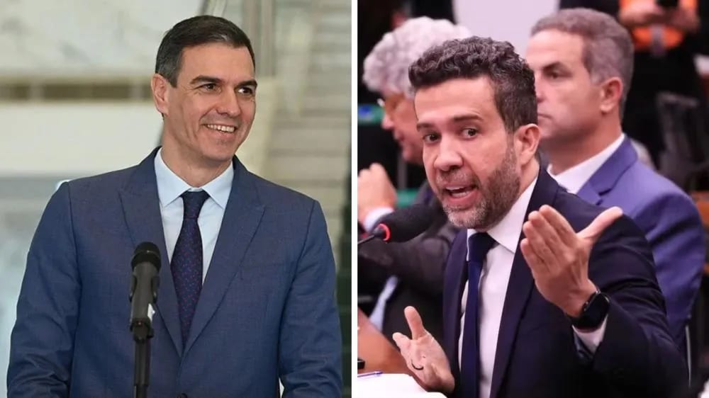 André Janones confirma viagem à Espanha para ajudar Pedro Sánchez nas eleições