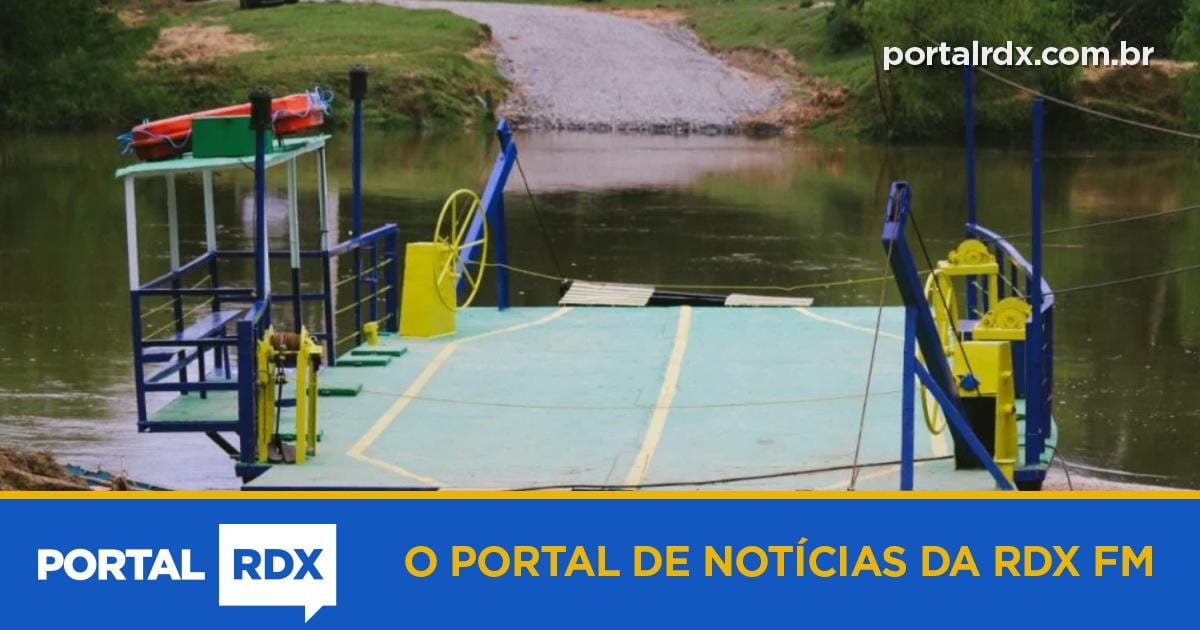 Travessia de balsa entre Lapa e São João do Triunfo é suspensa devido à elevação do Rio Iguaçu
