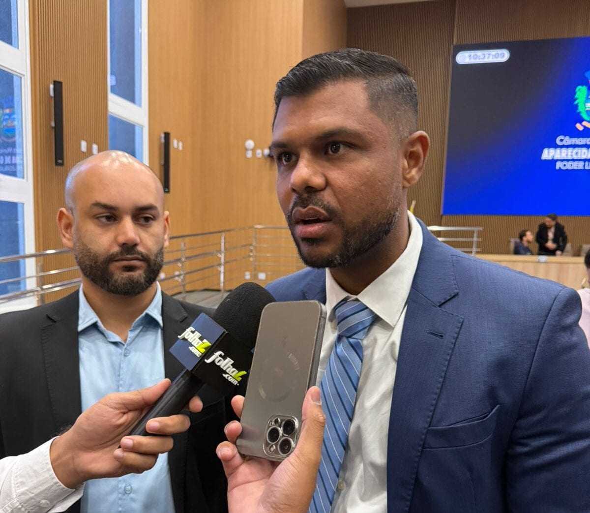 Lipe Gomes coordena campanha de Romário, que recebe 4,6 mil votos em Aparecida