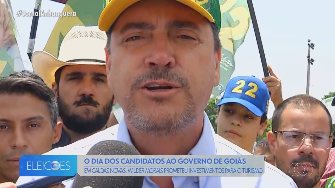 Wilder Morais promete centro de convenções e investimentos no turismo de Goiás