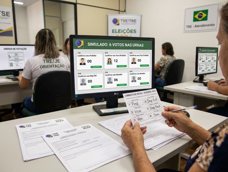 Eleitor terá seis votos em 4 de outubro; números variam por cargo