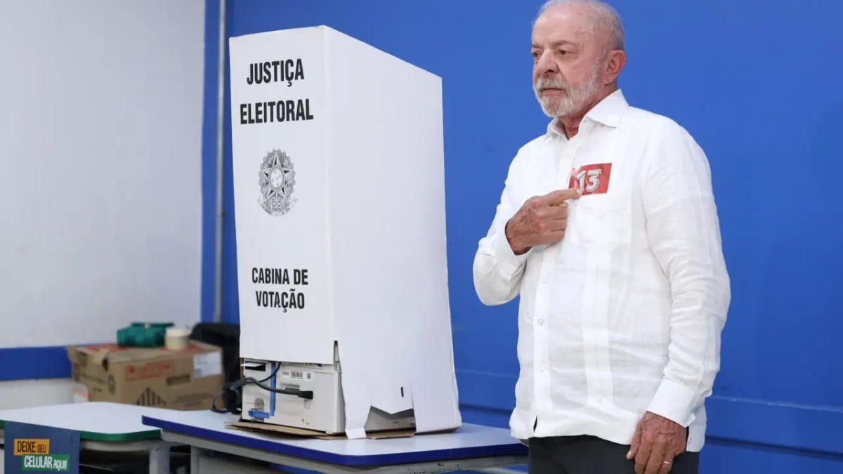 Lula se destaca na Europa com expressiva vantagem sobre Flávio Bolsonaro no 2º turno