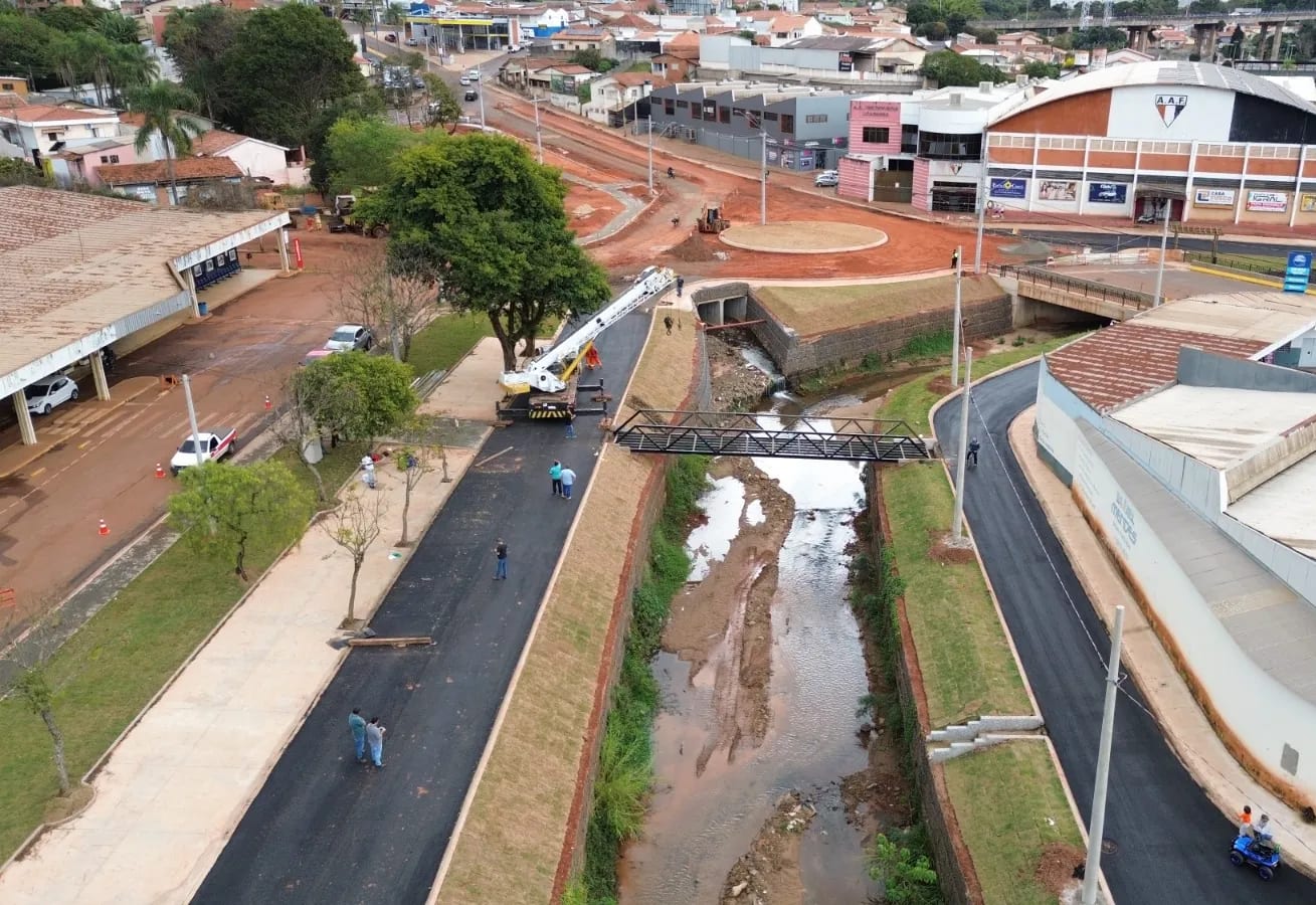 Obras de drenagem em Botucatu evitam alagamentos durante a tempestade
