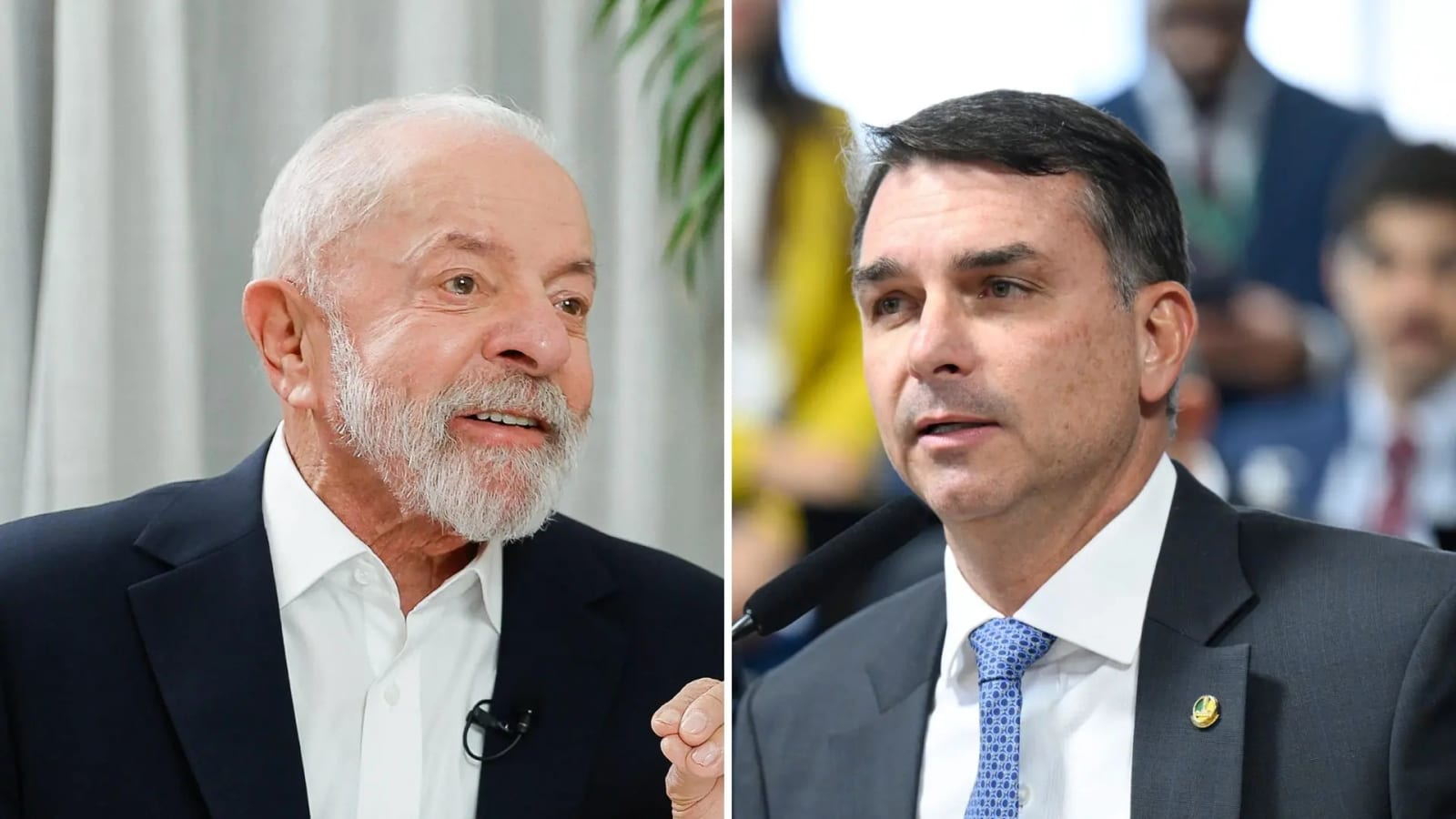 Flávio reduz para 2,4 pontos a distância de Lula no 1º turno