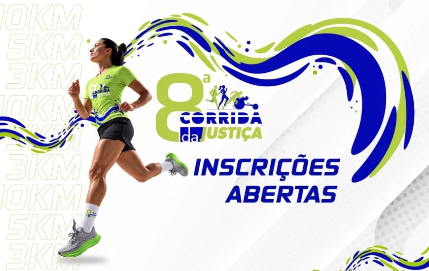 TJTO abre inscrições para a 8ª Corrida da Justiça nesta sexta, 16; são 1,5 mil vagas