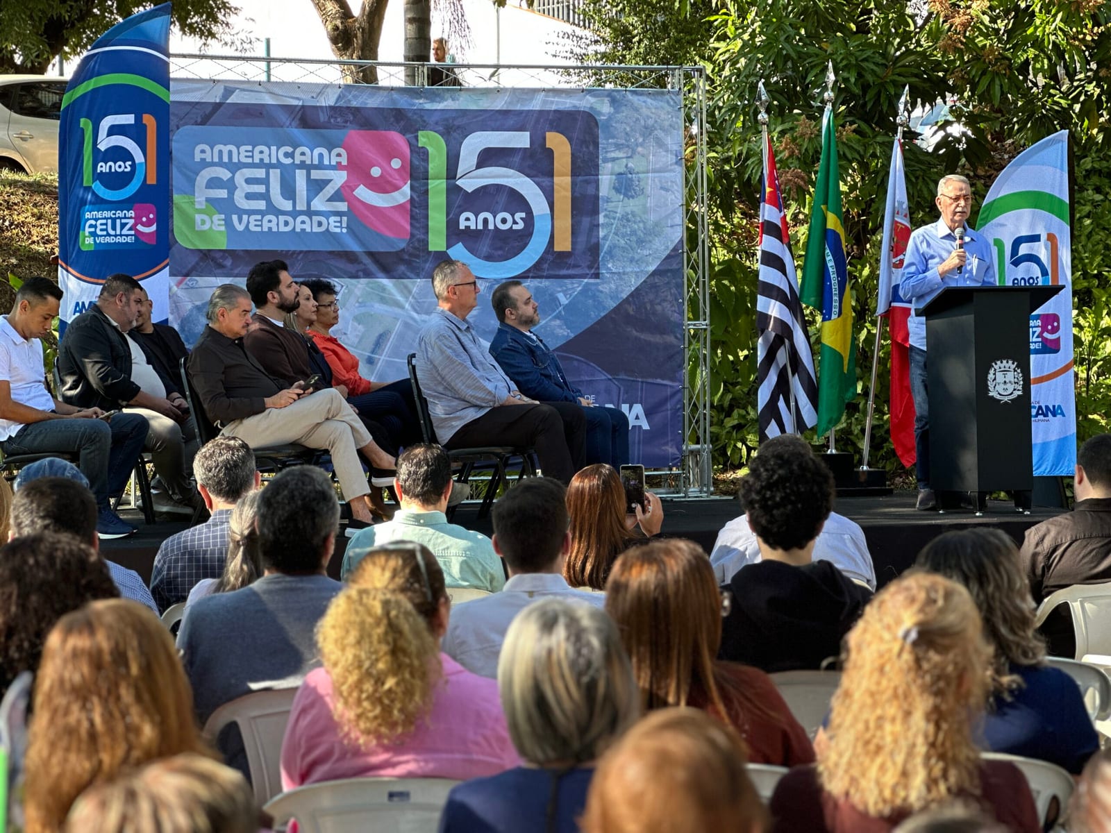 Americana celebra 151 anos com solenidade e anúncio das 7 Maravilhas da cidade