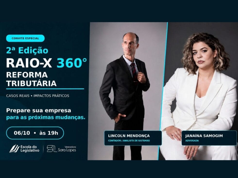 Escola do Legislativo de Prudente faz encontro sobre a Reforma Tributária em 6 de outubro