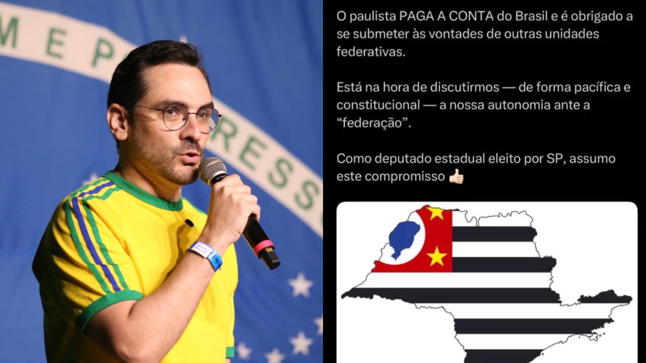 Vereador de São José e deputado eleito, Thomaz Henrique pede autonomia de São Paulo
