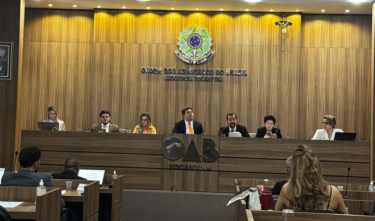 OAB-TO aprova ações judiciais e representação ao TCETO sobre custos da Defensoria