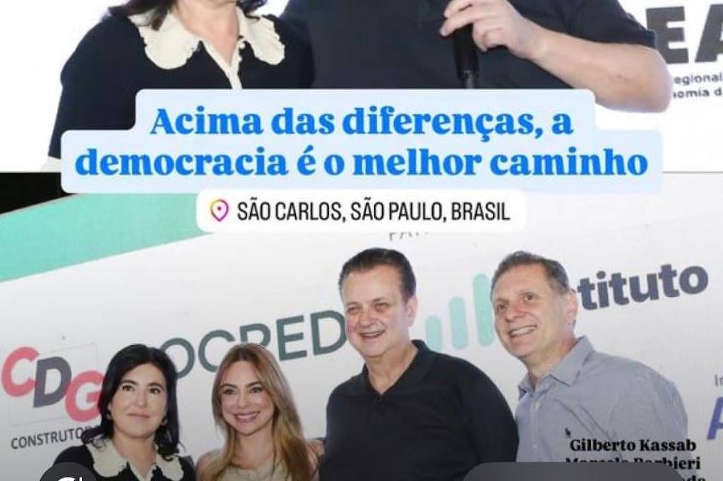Tebet busca Kassab para liberar prefeitos do PSD em São Paulo