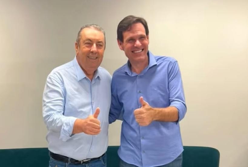 Schereiner recebe Lissauer para conversar sobre o futuro de Goiás