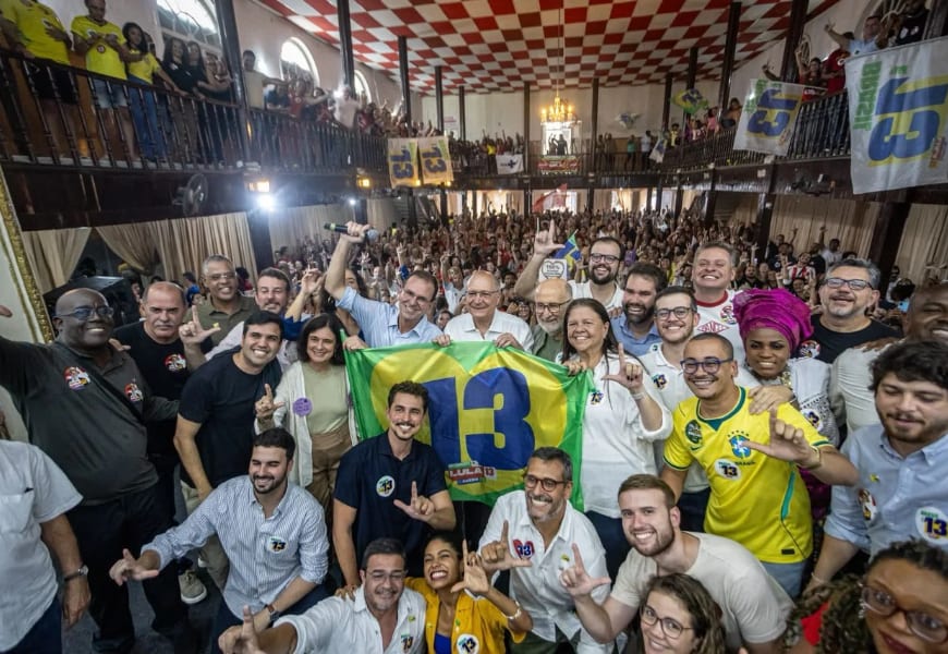Paes e Alckmin mobilizam apoiadores em Bangu para ampliar votação de Lula na Zona Oeste
