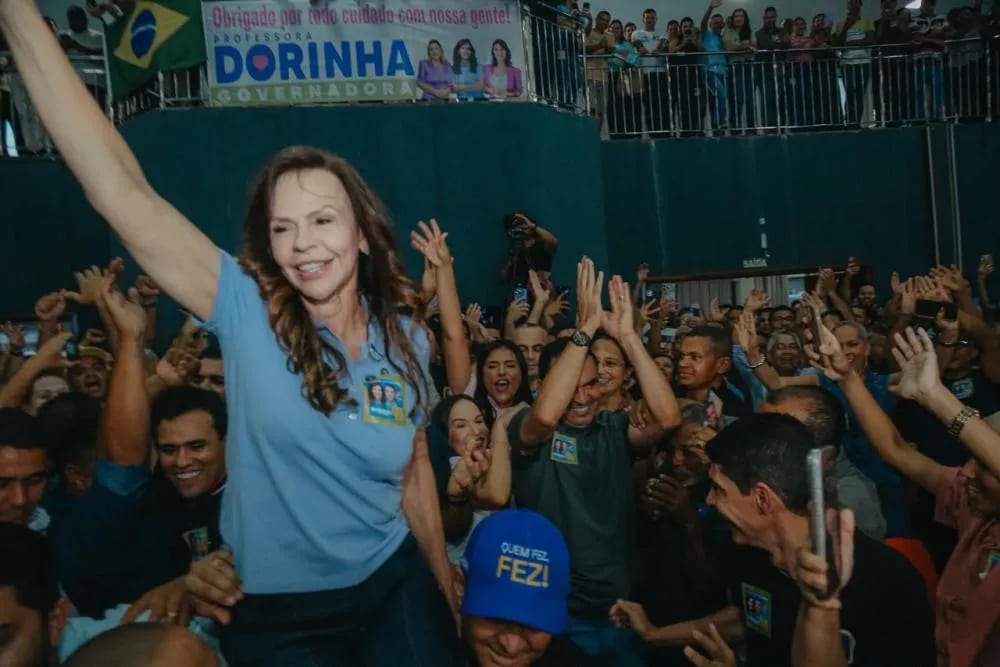 Nova pesquisa mostra Professora Dorinha com 54,1% dos votos válidos, contra 45,9% de Vicentinho Júnior