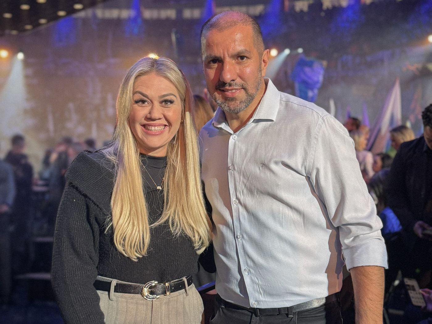 Ellen Martinelli e Edicarlos Vieira reforçam apoio a Tarcísio de Freitas
