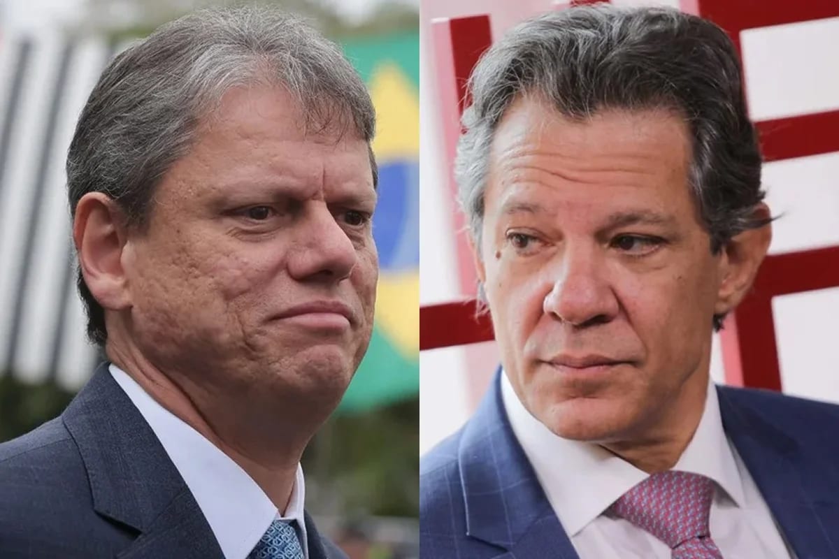 Tarcísio e Haddad fazem agendas de rua na reta final em São Paulo