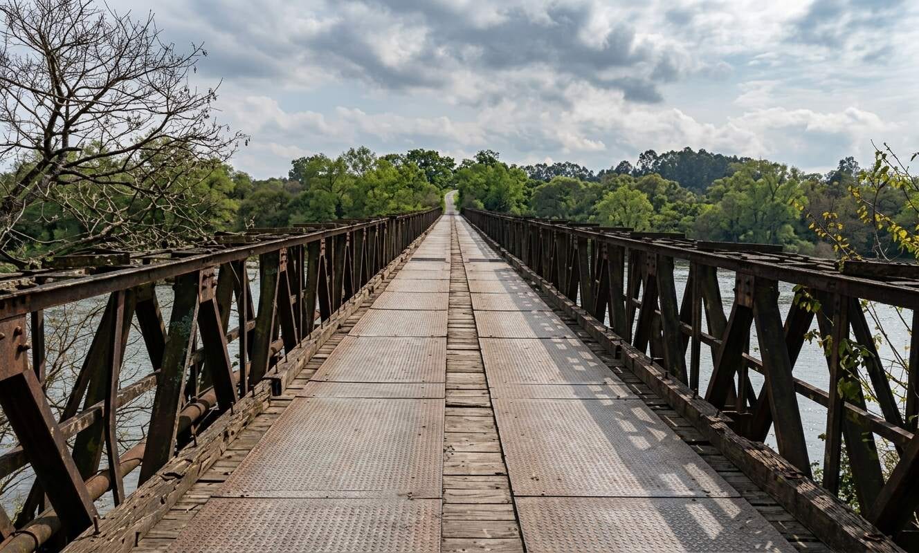 Na Região Central do RS, ponte sobre o rio Vacacaí terá 4 bloqueios diários nesta semana