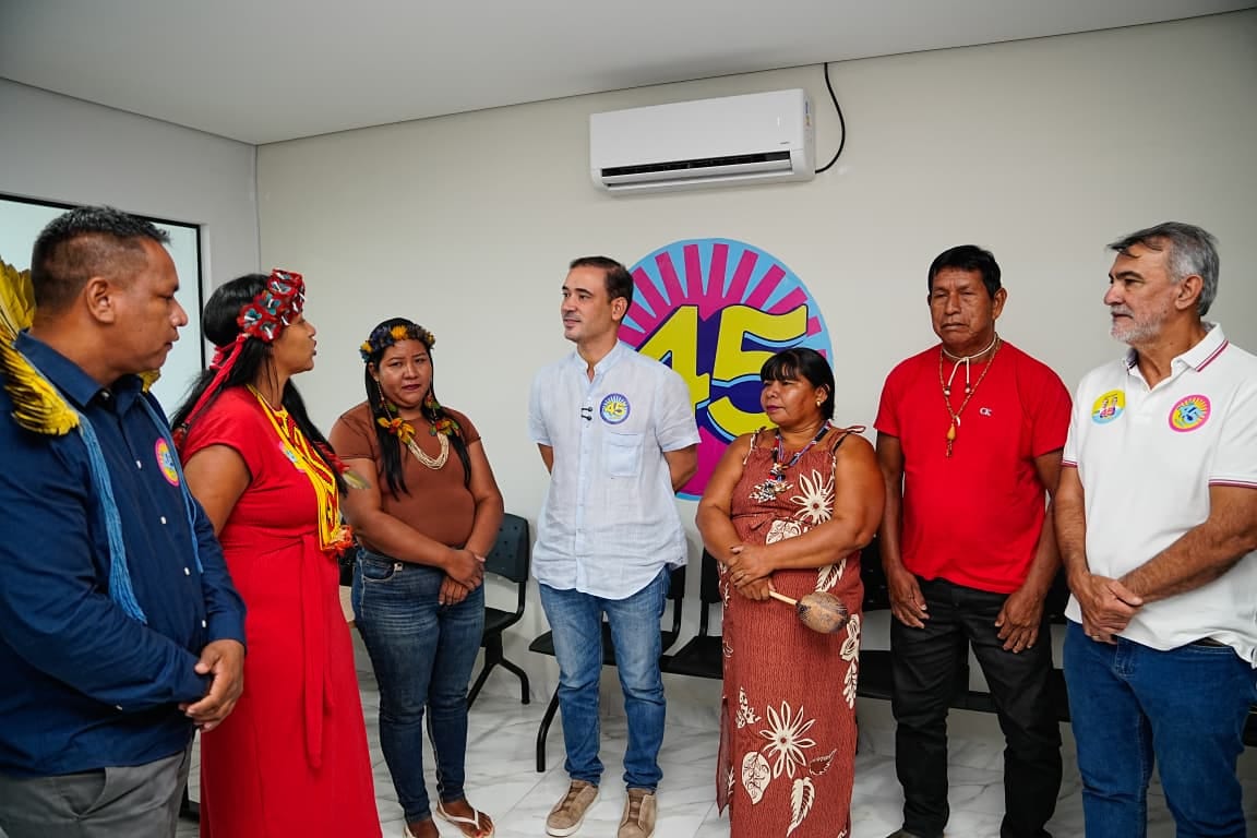 Indígenas declaram apoio a Vicentinho e fortalecem mobilização no Tocantins