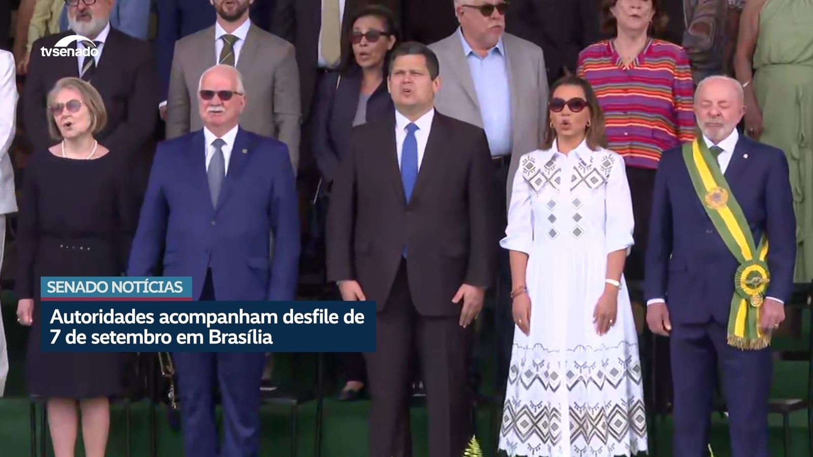 Alcolumbre, Lula e Fachin participam do desfile de 7 de setembro em Brasília