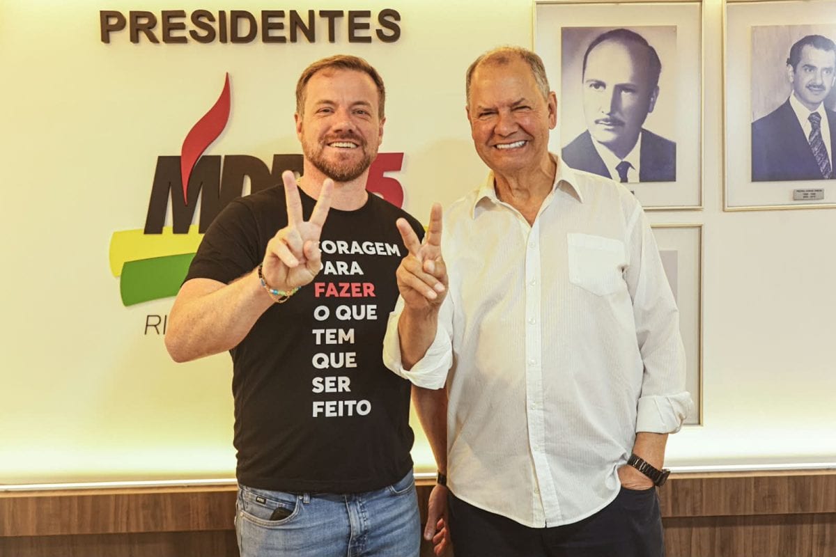 Lucchese e Alceu Moreira confirmam apoio a Flávio Bolsonaro