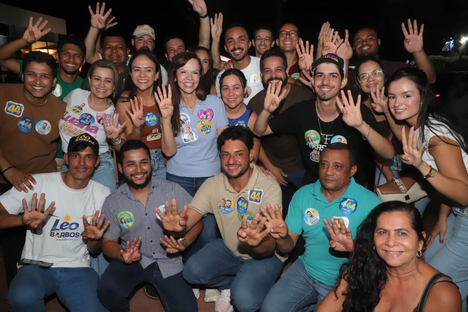 Ato Político em Palmas Reúne Vereadores em Apoio à Candidatura de Professora Dorinha (União Brasil)