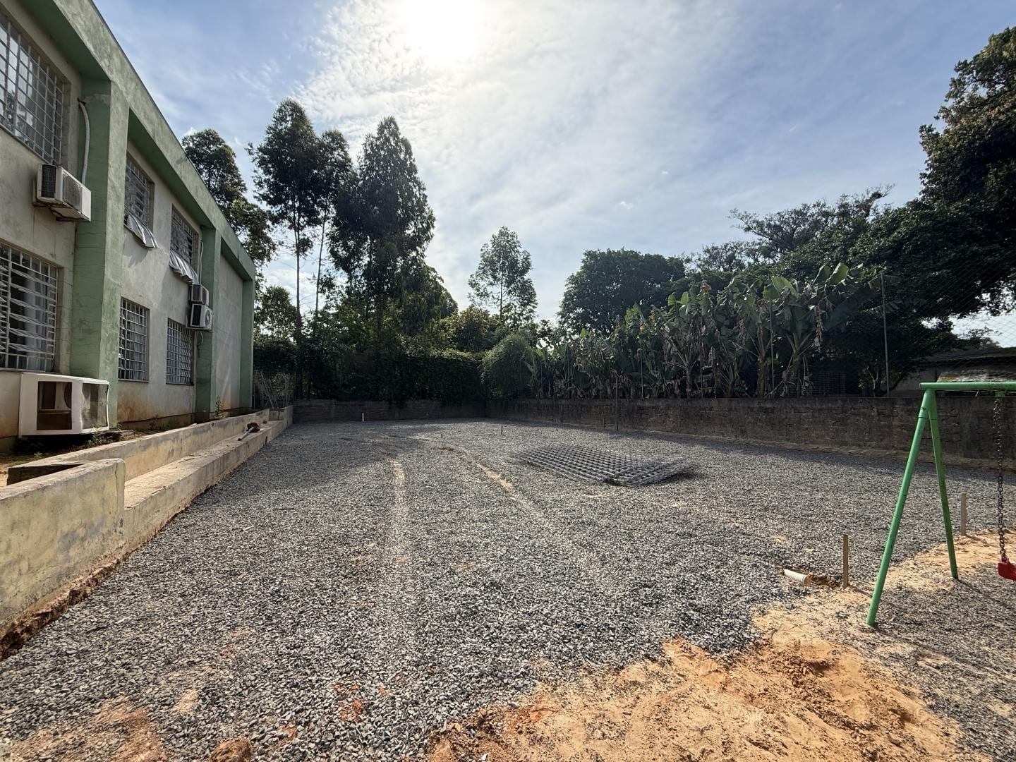 Escola municipal de Estância Velha terá nova quadra esportiva com investimento de R$ 42 mil