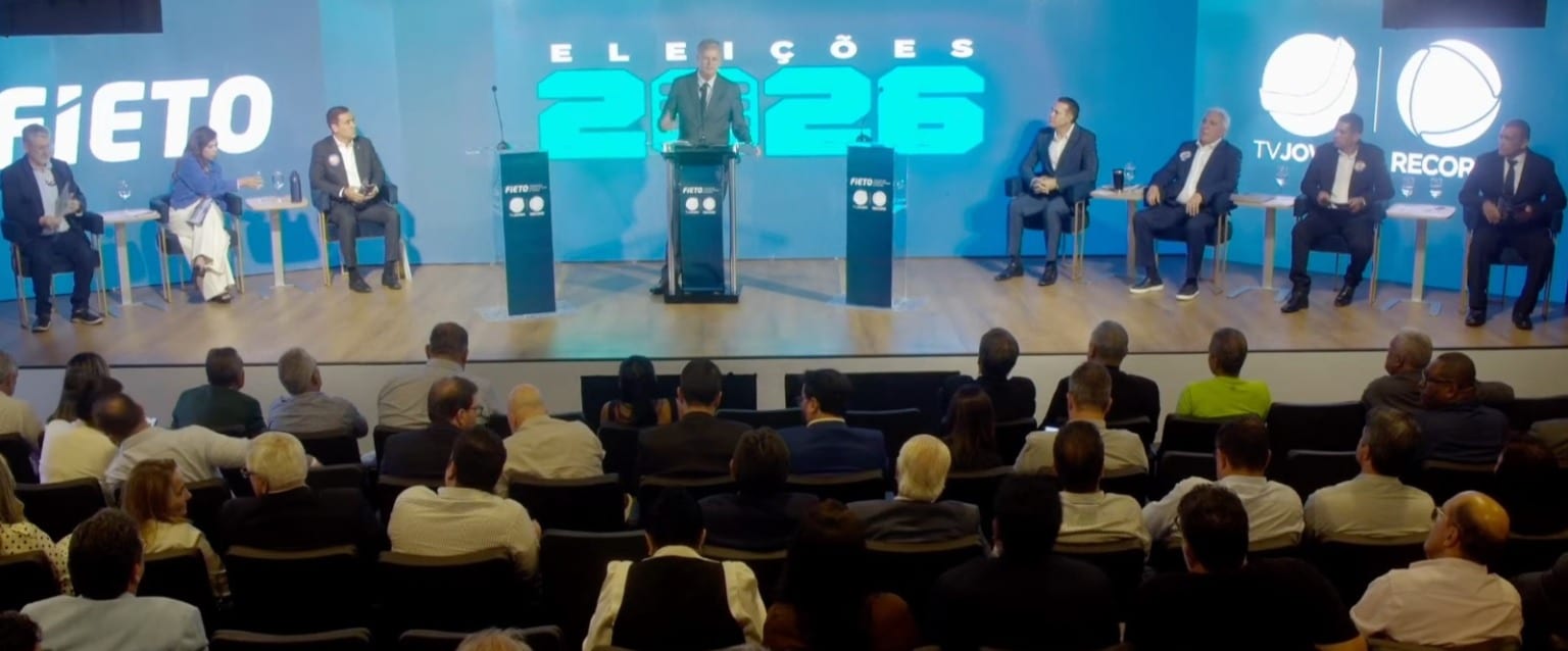 FIETO coloca candidatos contra perguntas da indústria no debate