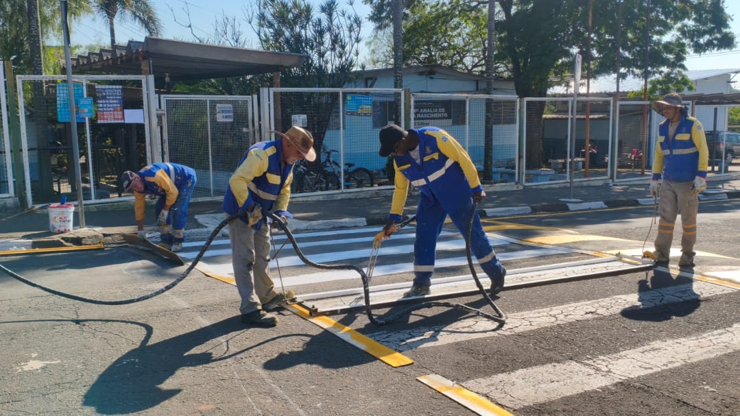Sumaré reforça sinalização em escolas para as Eleições 2026 no domingo (4)