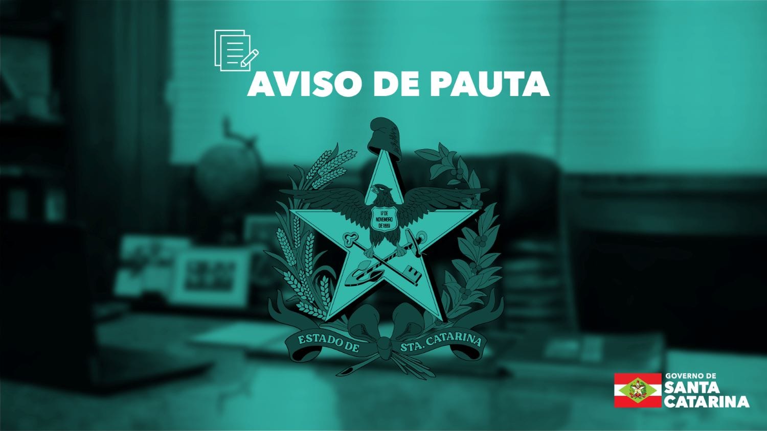 AVISO DE PAUTA: governador Jorginho Mello recebe embaixadores de países árabes para ampliar parcerias comerciais e oport