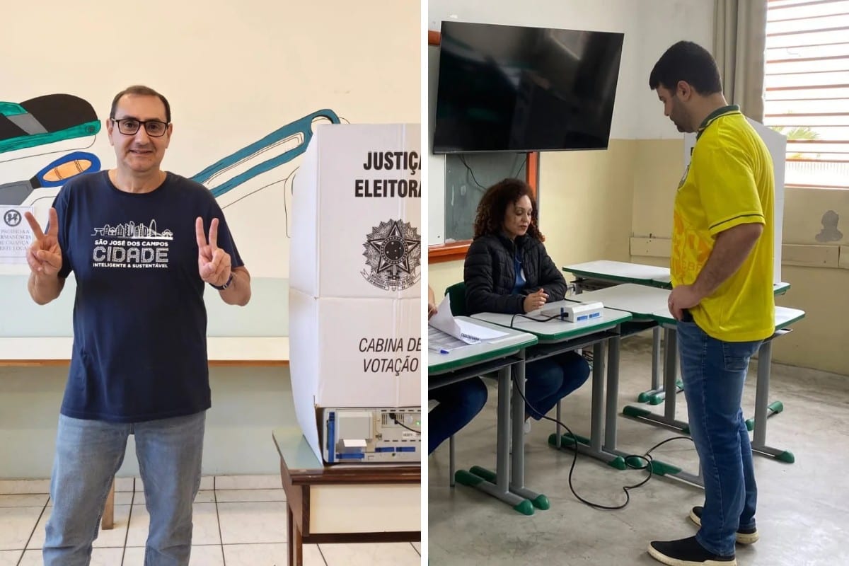 Eleições 2026: Anderson Farias (PSD) e Sérgio Victor (Novo) votam durante a manhã no 2º turno