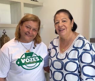 Madalena Britto anuncia apoio a Regina da Saúde para a Alepe