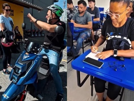 Brusque exige curso gratuito para quem dirige patinete e outros autopropelidos