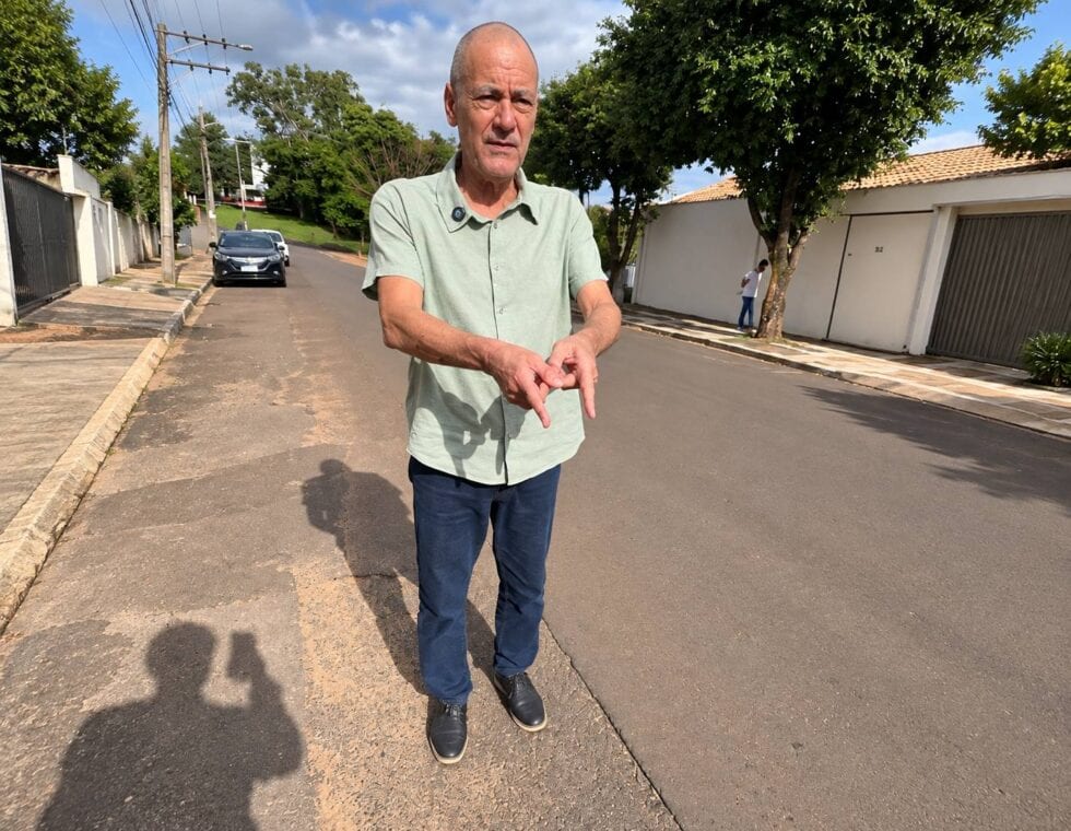 SERVIÇO DE PORCO: Tupã sobe o tom contra Sabesp em relação as buracos abertos nas ruas de Prudente
