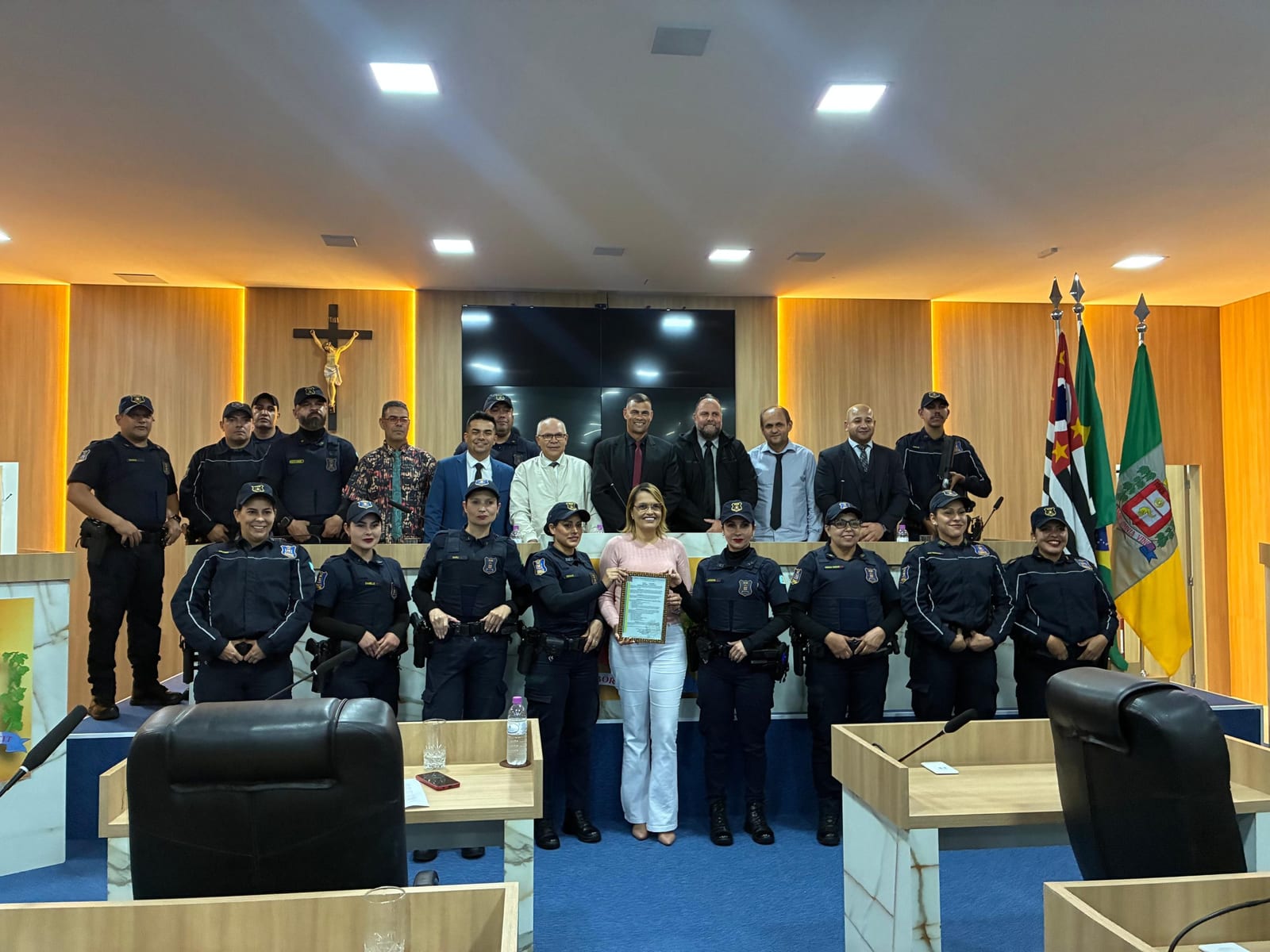 Câmara de Ferraz aprova moção à Patrulha Maria da Penha da GCM