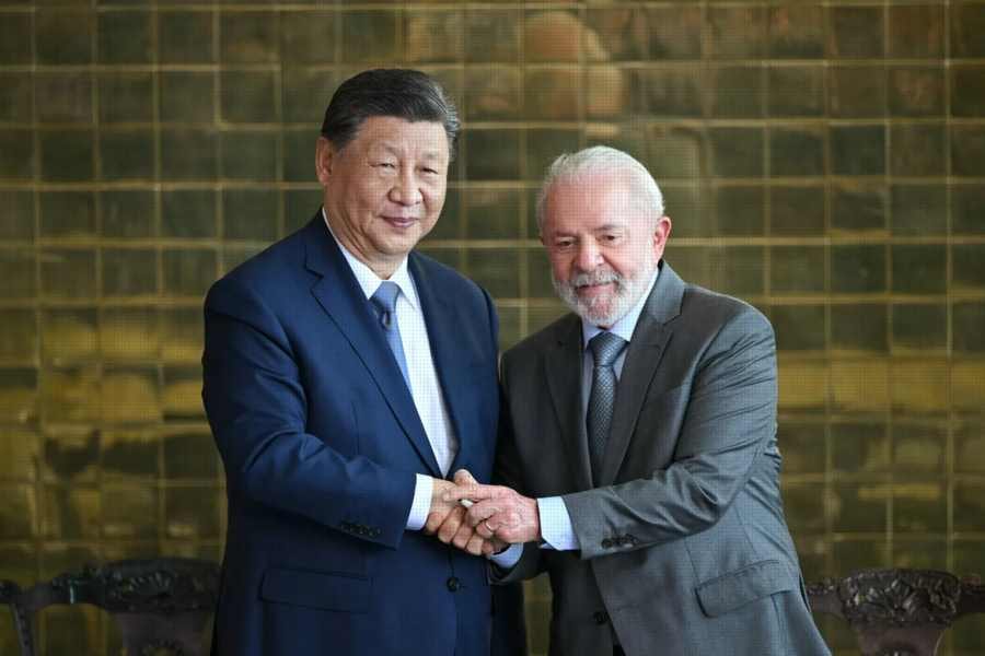 China parabeniza Lula por sua reeleição