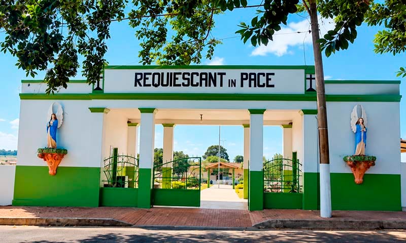 Prefeitura de Lutécia conclui revitalização do Cemitério Municipal para o Dia de Finados