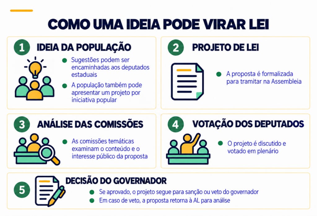 Como transformar uma ideia em lei na Assembleia Legislativa de Mato Grosso