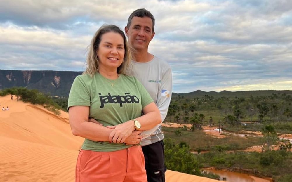 Olívia Amaral, esposa de Renato Jayme, morre em acidente em Formoso do Araguaia; ex-secretário está na UTI
