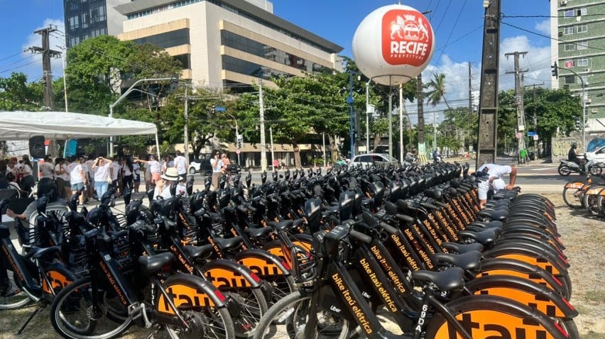 Novo Bike PE: Como usar as bicicletas elétricas do Recife, quanto custa e onde serão as novas estações