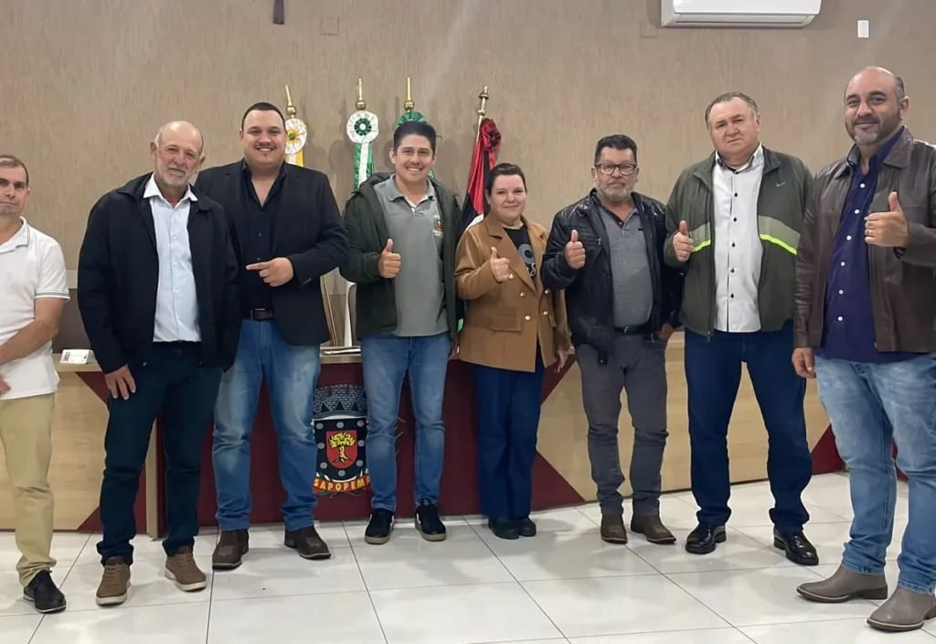 Hermínio Bezerra toma posse como vereador suplente em Sapopema