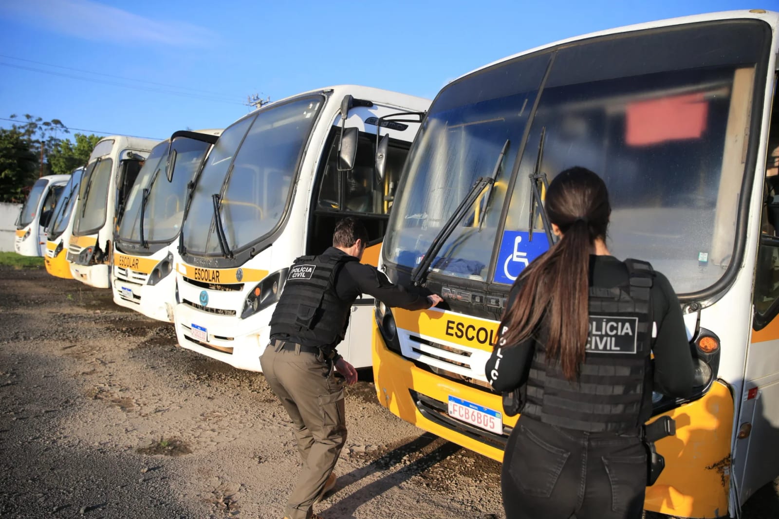 Protesto por salários reforçou suspeitas sobre empresas do transporte escolar em Gravataí