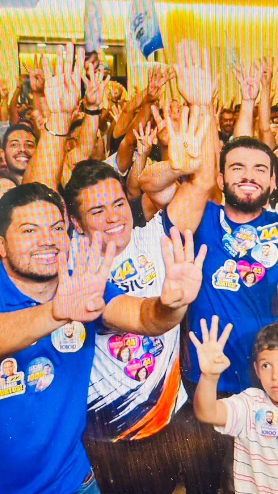 Lucas Campelo fez ato em Taquaralto com o deputado Léo Barbosa