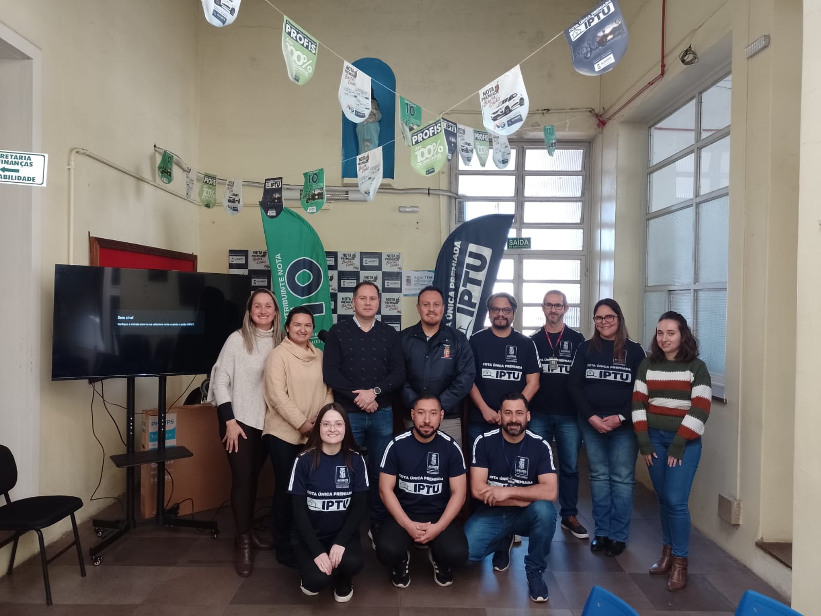 Prefeitura realiza sorteio da Cota Única Premiada 2026 e contempla três contribuintes com prêmios