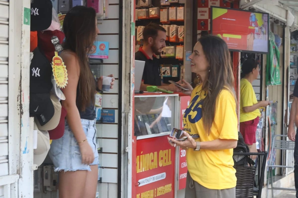 Paula Belmonte apresentou propostas de moradia e segurança no Núcleo Bandeirante