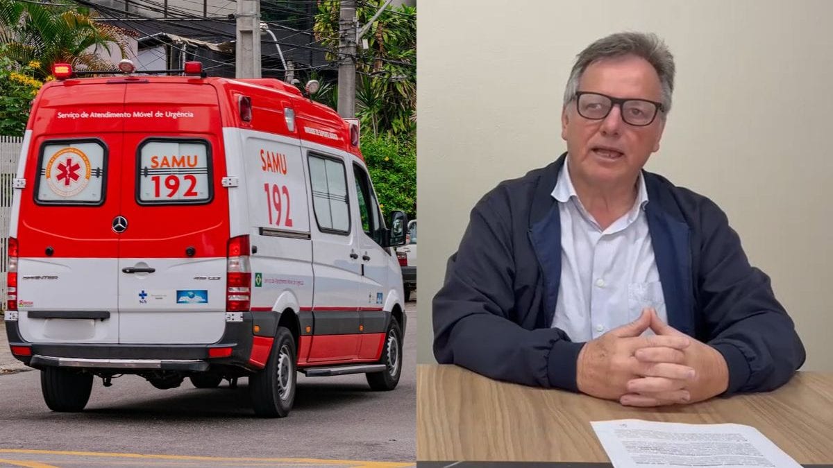 Servidor usa ambulância pública em carreata pró-Lula e é afastado em SC