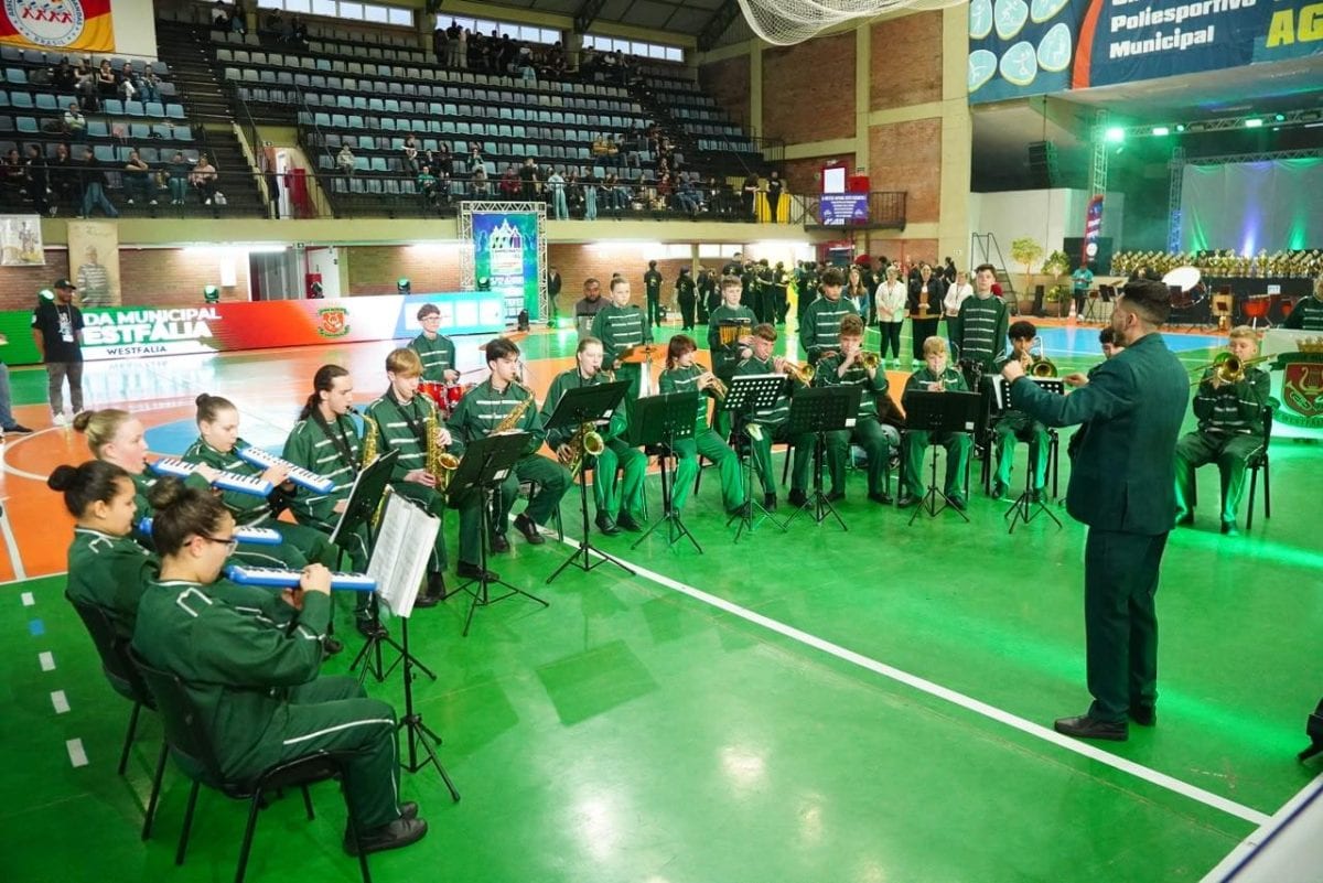Banda de Westfália conquista título estadual inédito