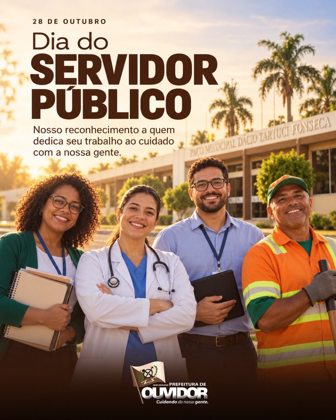 Prefeitura de Ouvidor expressa seu reconhecimento e agradecimento a todos os colaboradores da administração Municipal
