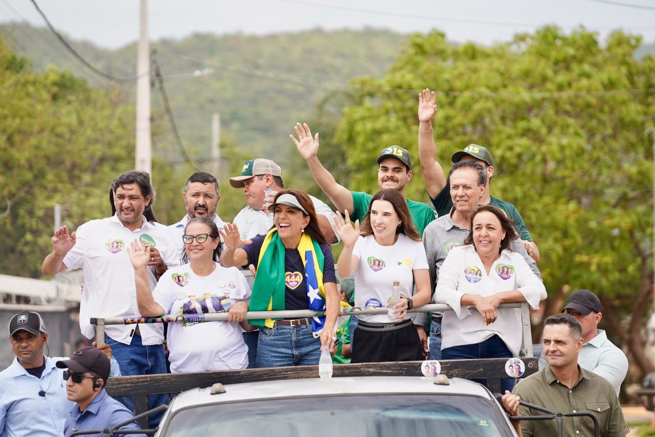 Iara Vilela lidera carreatas em três cidades do Sul de Goiás pelo 15