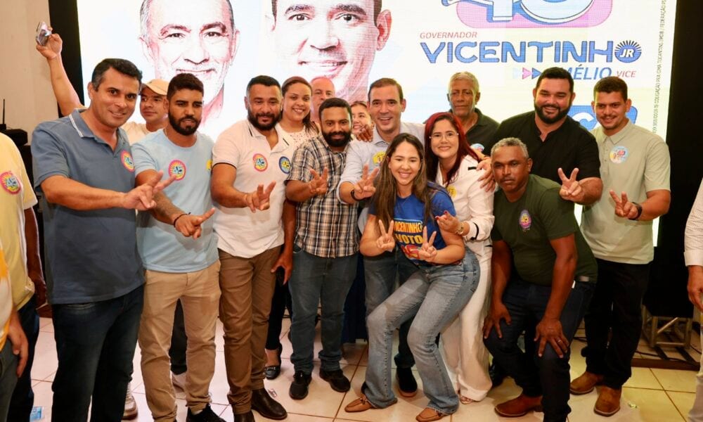 Vereador Gustavo do Retiro anuncia apoio a Vicentinho em Palmas